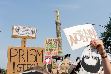 Anti Obama Demonstration, Berlin