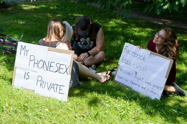 Anti Obama Demonstration, Berlin