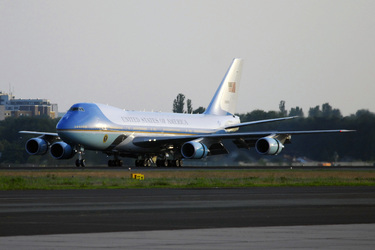 Ankunft von Präsident Obama, Berlin
