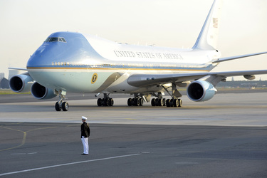 Ankunft von Präsident Obama, Berlin
