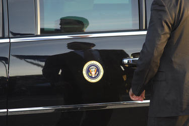 Ankunft von Präsident Obama, Berlin
