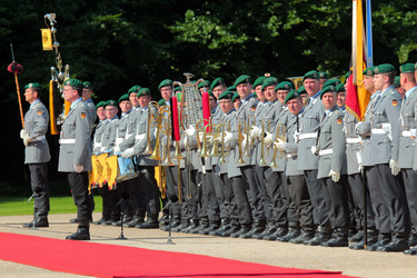 Präsident Obama besucht Schloss Bellevue, Berlin
