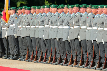 Präsident Obama besucht Schloss Bellevue, Berlin