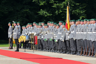 Präsident Obama besucht Schloss Bellevue, Berlin