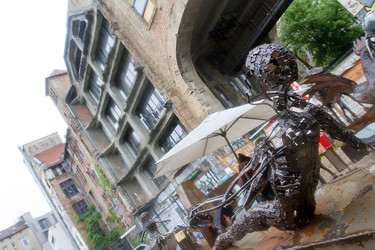 Raeumung Tacheles Hof, Berlin