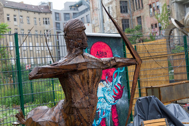 Raeumung Tacheles Hof, Berlin
