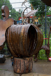 Raeumung Tacheles Hof, Berlin