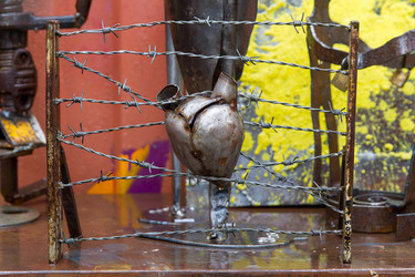 Raeumung Tacheles Hof, Berlin