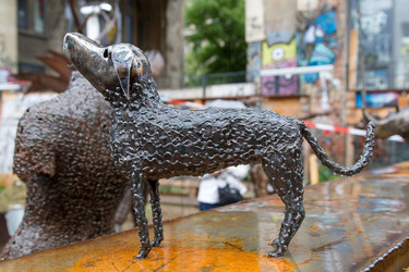 Raeumung Tacheles Hof, Berlin