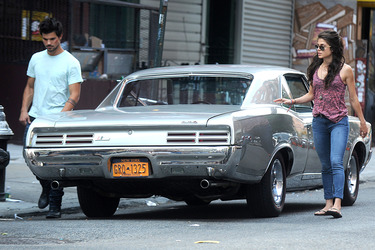 'Tracers' Dreharbeiten, New York