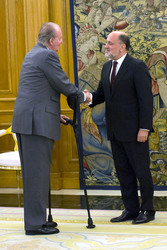 Juan Carlos von Spanien, Francisco Pérez de los Cobos Orihuel