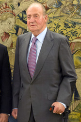 Audienz im Palacio de la Zarzuela, Madrid