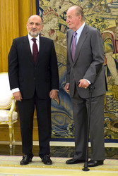 Francisco Pérez de los Cobos Orihuel, Juan Carlos von Spanien