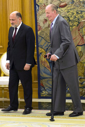 Francisco Pérez de los Cobos Orihuel, Juan Carlos von Spanien