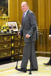 Audienz im Palacio de la Zarzuela, Madrid