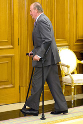 Audienz im Palacio de la Zarzuela, Madrid