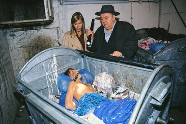 'Sperling und das Krokodil im Müll' Settermin, Berlin