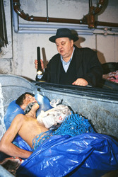 'Sperling und das Krokodil im Müll' Settermin, Berlin