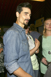 Ankunft der Backstreet Boys auf dem Airport Berlin Tegel