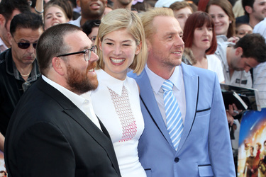 Nick Frost, Rosamund Pike, Simon Pegg