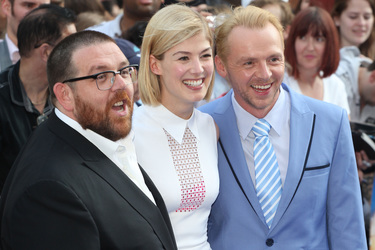 Nick Frost, Rosamund Pike, Simon Pegg