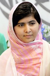 Malala Yousafzai spricht bei den Vereinten Nationen