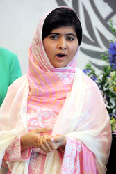 Malala Yousafzai spricht bei den Vereinten Nationen