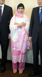 Malala Yousafzai spricht bei den Vereinten Nationen