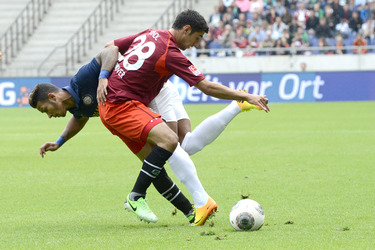 Hannover 96 gegen PSV Eindhoven Fußballspiel, Hannover