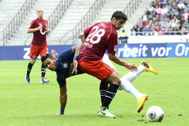 Hannover 96 gegen PSV Eindhoven Fußballspiel, Hannover