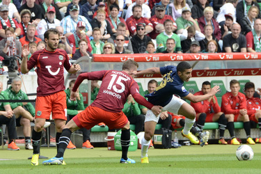 Hannover 96 gegen PSV Eindhoven Fußballspiel, Hannover