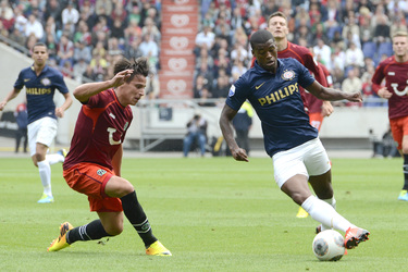 Hannover 96 gegen PSV Eindhoven Fußballspiel, Hannover