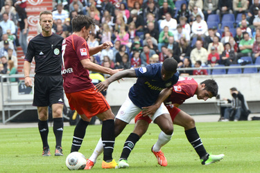 Hannover 96 gegen PSV Eindhoven Fußballspiel, Hannover