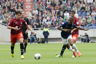 Hannover 96 gegen PSV Eindhoven Fußballspiel, Hannover