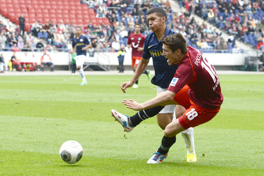Hannover 96 gegen PSV Eindhoven Fußballspiel, Hannover