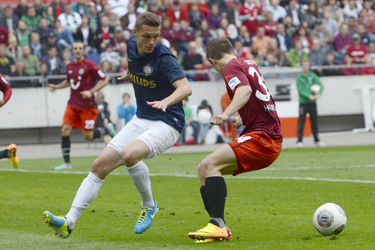 Hannover 96 gegen PSV Eindhoven Fußballspiel, Hannover