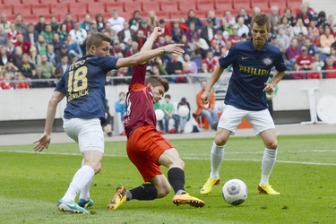 Hannover 96 gegen PSV Eindhoven Fußballspiel, Hannover
