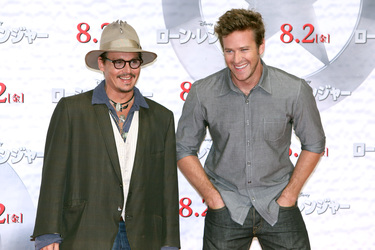 'Lone Ranger' Photocall, Tokio