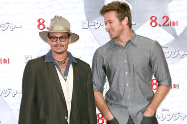'Lone Ranger' Photocall, Tokio