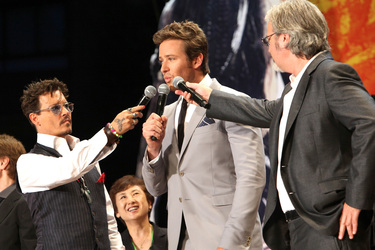 Johnny Depp, Armie Hammer, Gore Verbinski