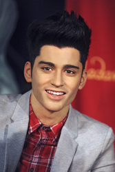 One Direction Wachs Figuren bei Madame Tussauds, New York