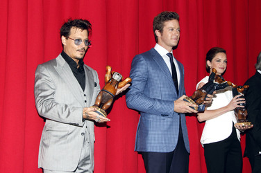 Johnny Depp, Armie Hammer, Ruth Wilson
