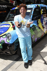 Romero Britto in der Galeria Mensing, Hamburg