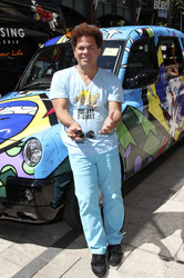 Romero Britto in der Galeria Mensing, Hamburg