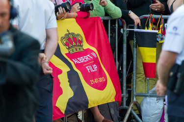 Abdankung von König Albert II. und Krönung von König Philippe, Brüssel