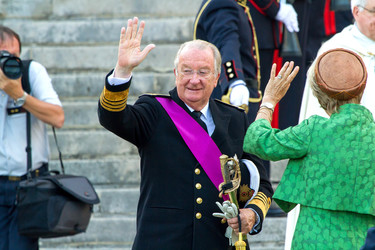 Abdankung von König Albert II. und Krönung von König Philippe, Brüssel