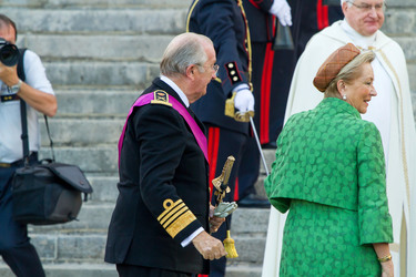 Abdankung von König Albert II. und Krönung von König Philippe, Brüssel
