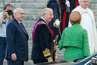 Abdankung von König Albert II. und Krönung von König Philippe, Brüssel