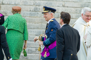 Abdankung von König Albert II. und Krönung von König Philippe, Brüssel