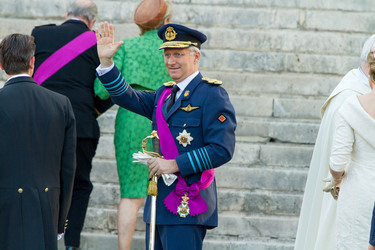 Abdankung von König Albert II. und Krönung von König Philippe, Brüssel